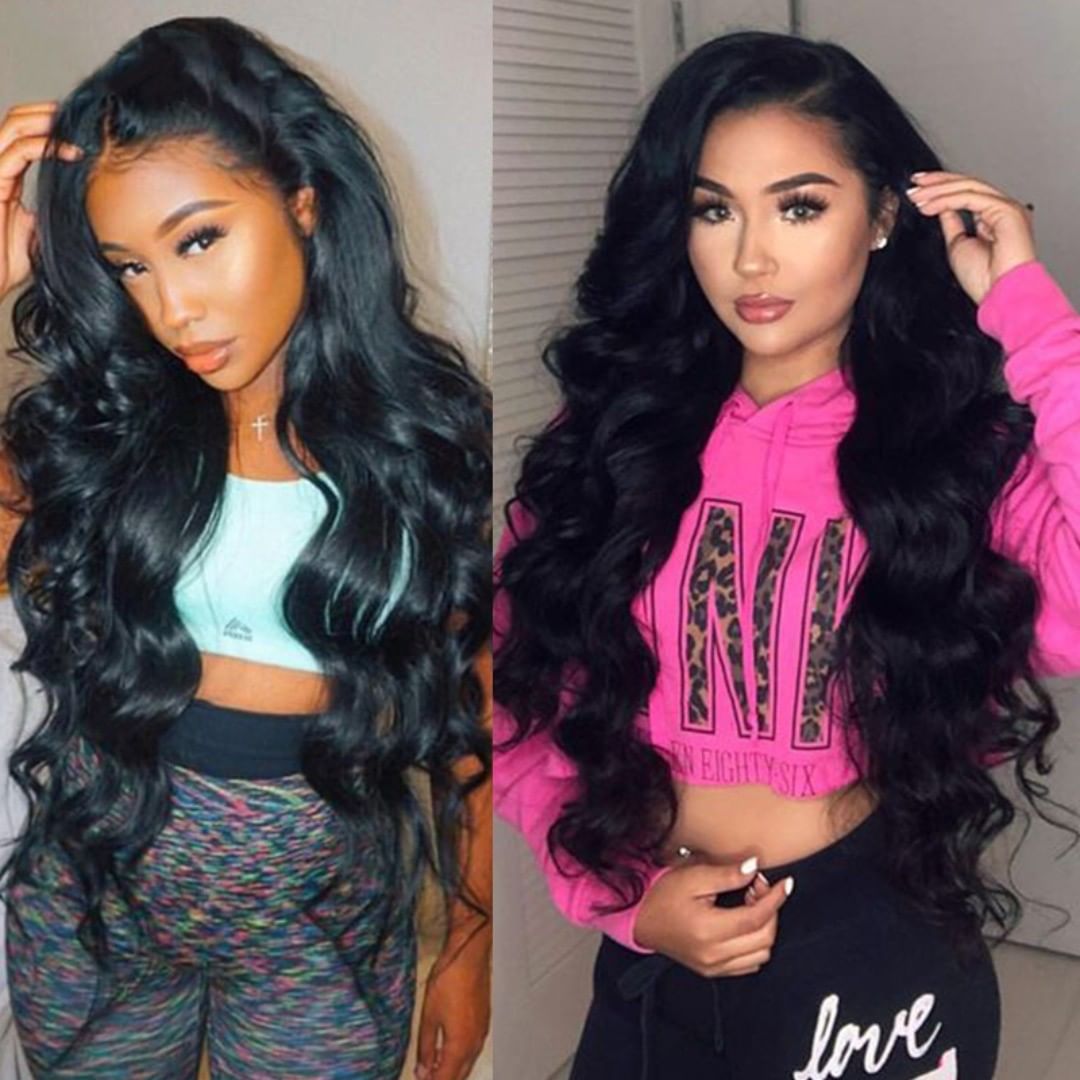 4x4 Lace Front Human Hair Closure  Wigs Body Wave