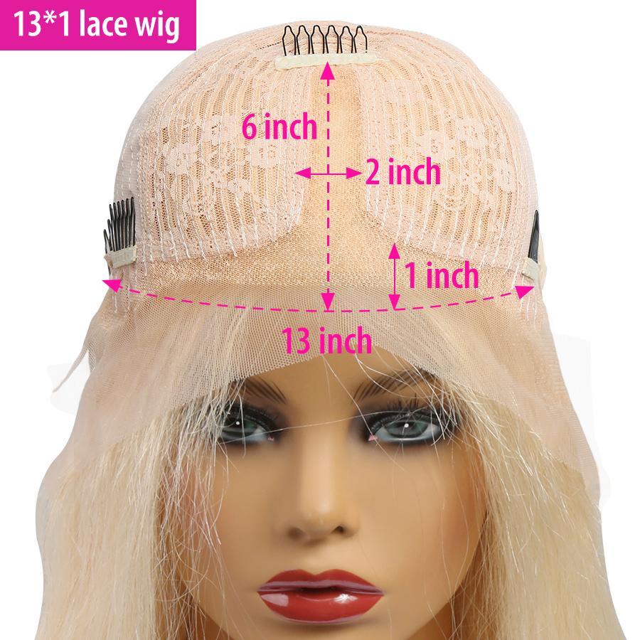 1B/613 Blonde Lace Wig Virgin Human Hair