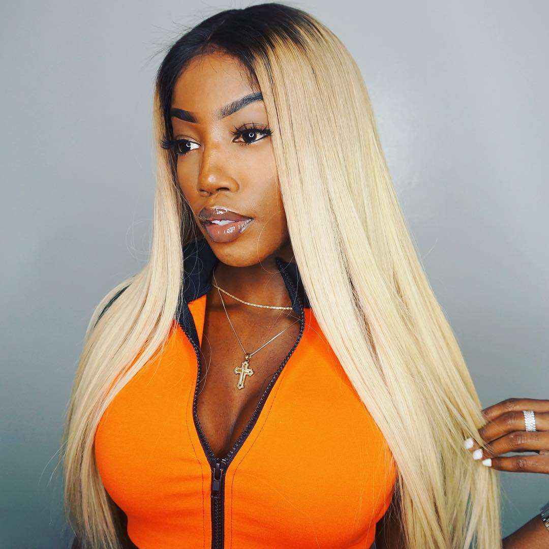 1B/613 Blonde Lace Wig Virgin Human Hair