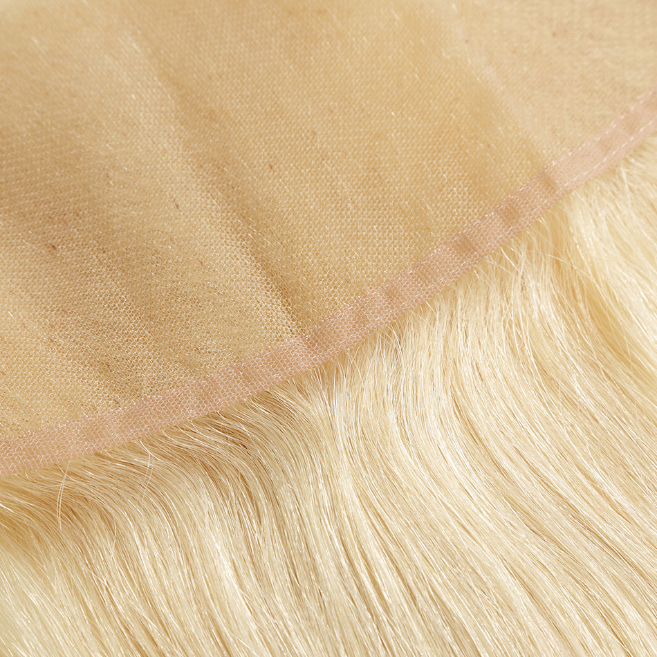 Lace frontal Blonde color #613 straight 13*4inch