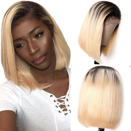 1B/613 Blonde Lace Wig Virgin Human Hair