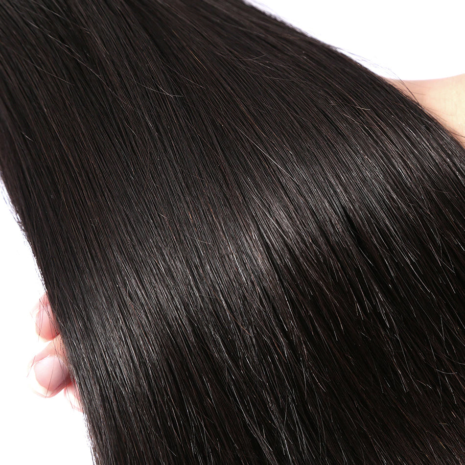 8A Brazilian Virgin Human Hair Natural Straight