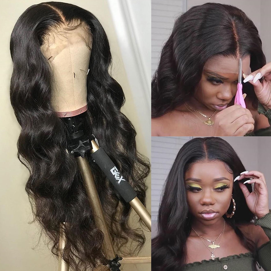 Undetectable Transparent Lace Wig/HD Lace Wig Body Wave 13x6 Lace Front Wig