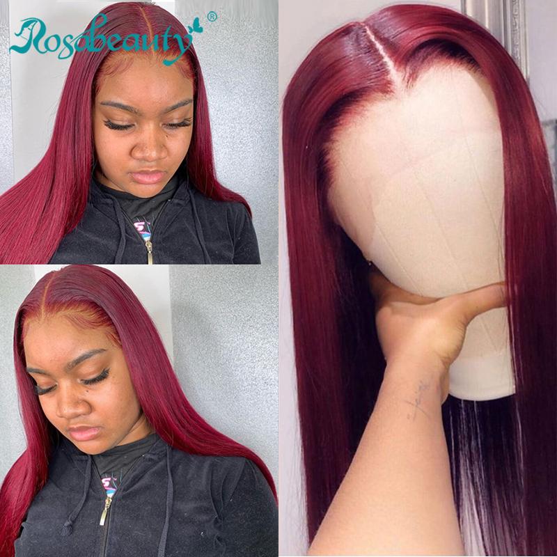 T Part 99J Straight Lace Frontal Wig Human Hair Wigs