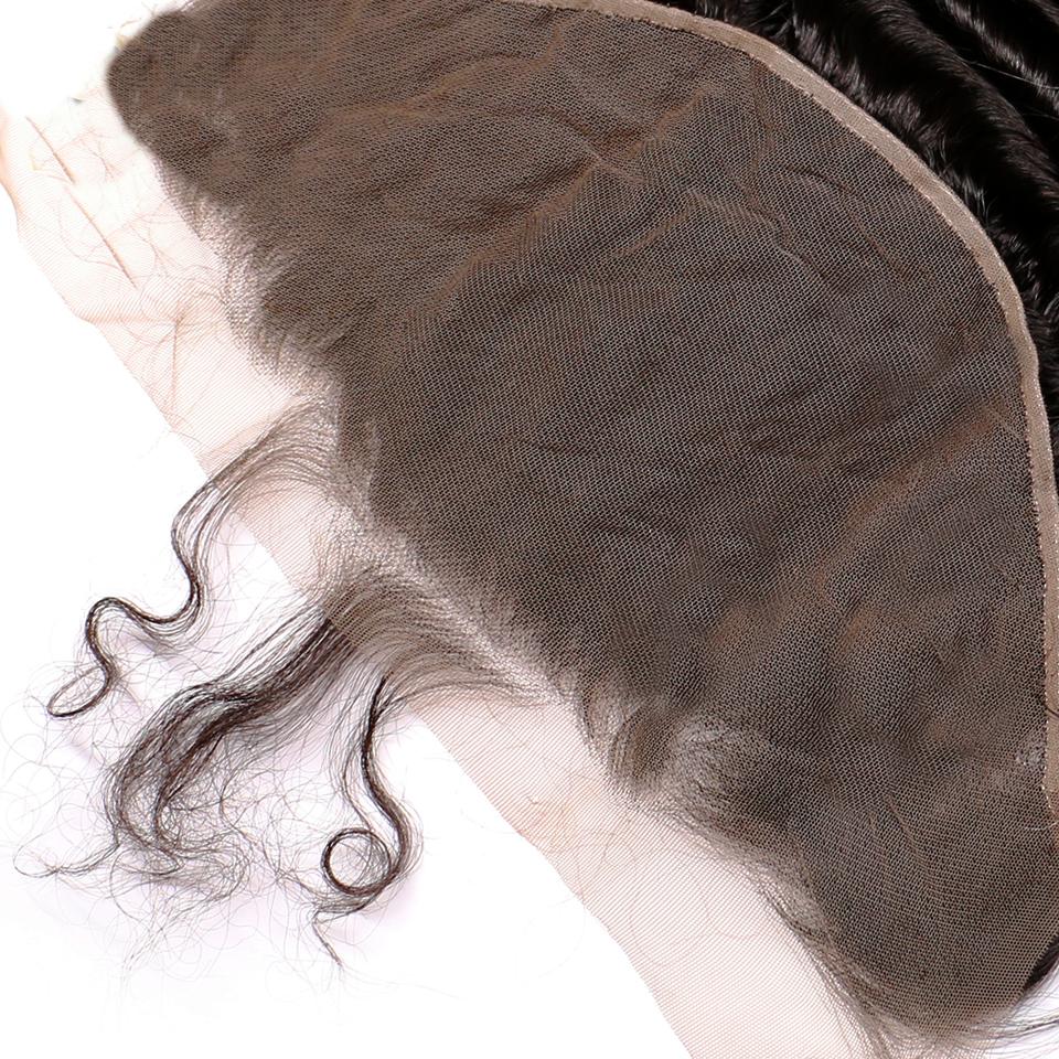 13x6 Lace Frontal Brazilian Hair Deep Wave