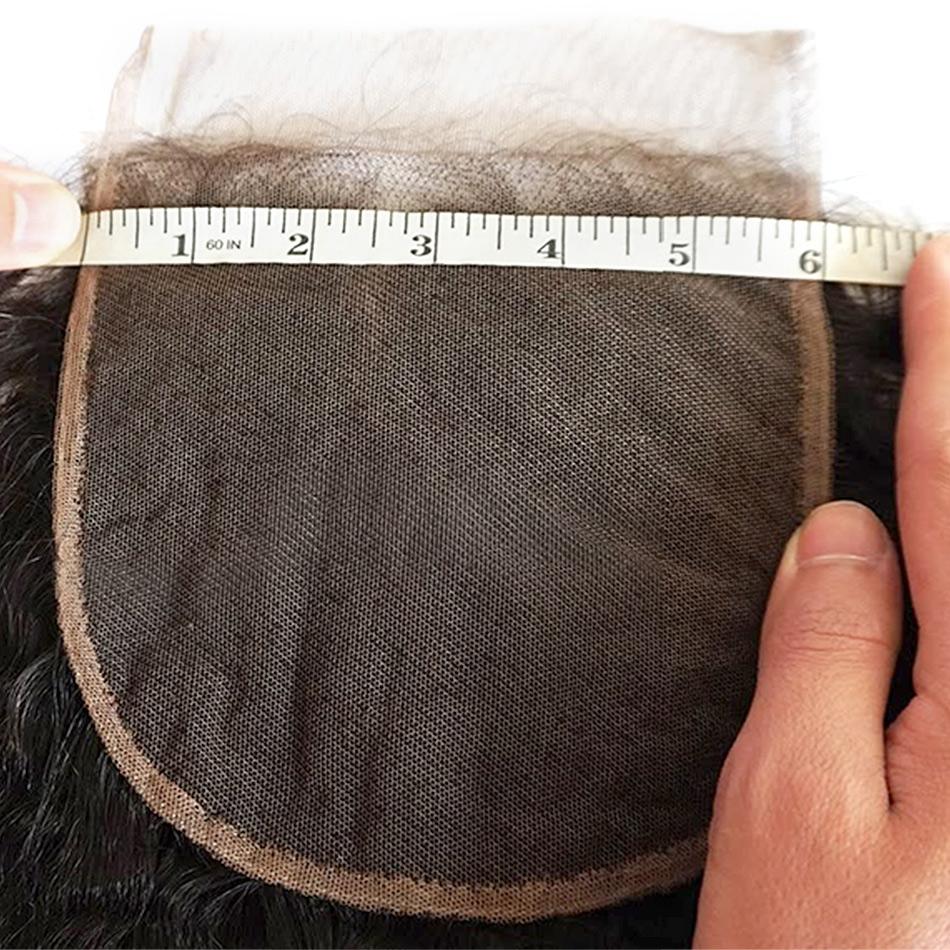 6X6 Lace Closure Brazilian Hair Natural Straight