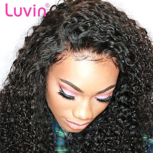 Lace frontal deep curly 13*4inch