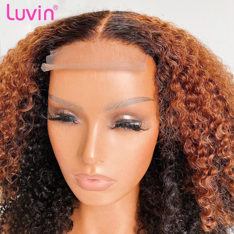 4x4 Water Curly Short Bob Hair Wigs with Baby Hair Human Vigin Hair