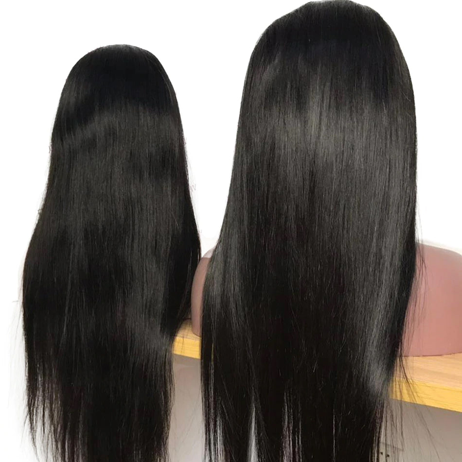 Undetectable transparent lace best virgin straight hair HD full lace wig