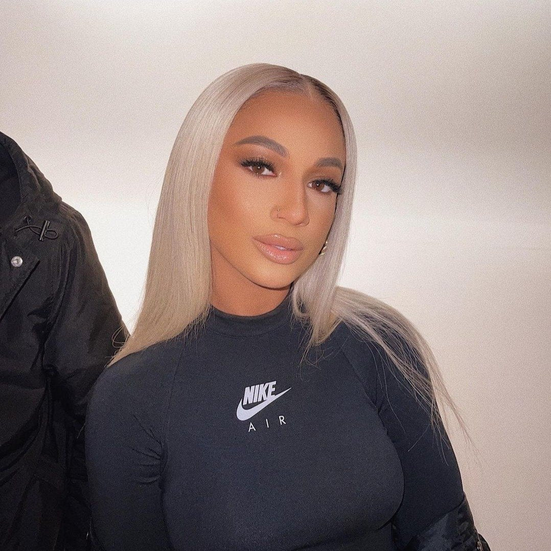 T Part Grey Virgin Hair Straight Lace Frontal Wig