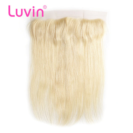 Lace frontal Blonde color #613 straight 13*4inch