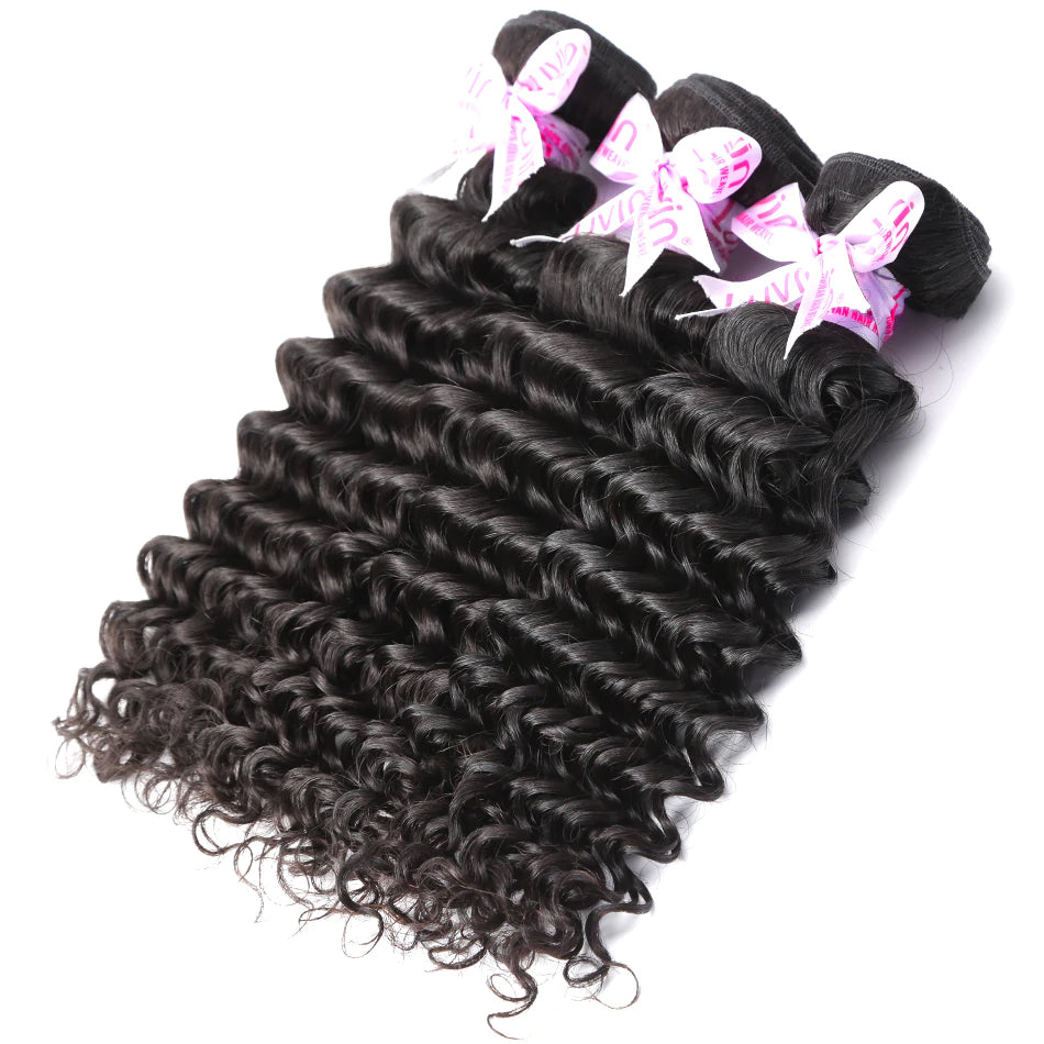 7A Brazilian Virgin Human Hair Deep curly