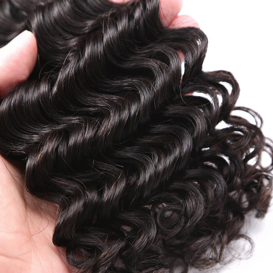 7A Brazilian Virgin Human Hair Deep curly