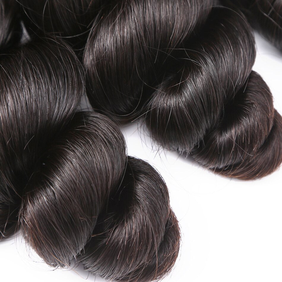 7A Brazilian Virgin Human Hair Loose wave