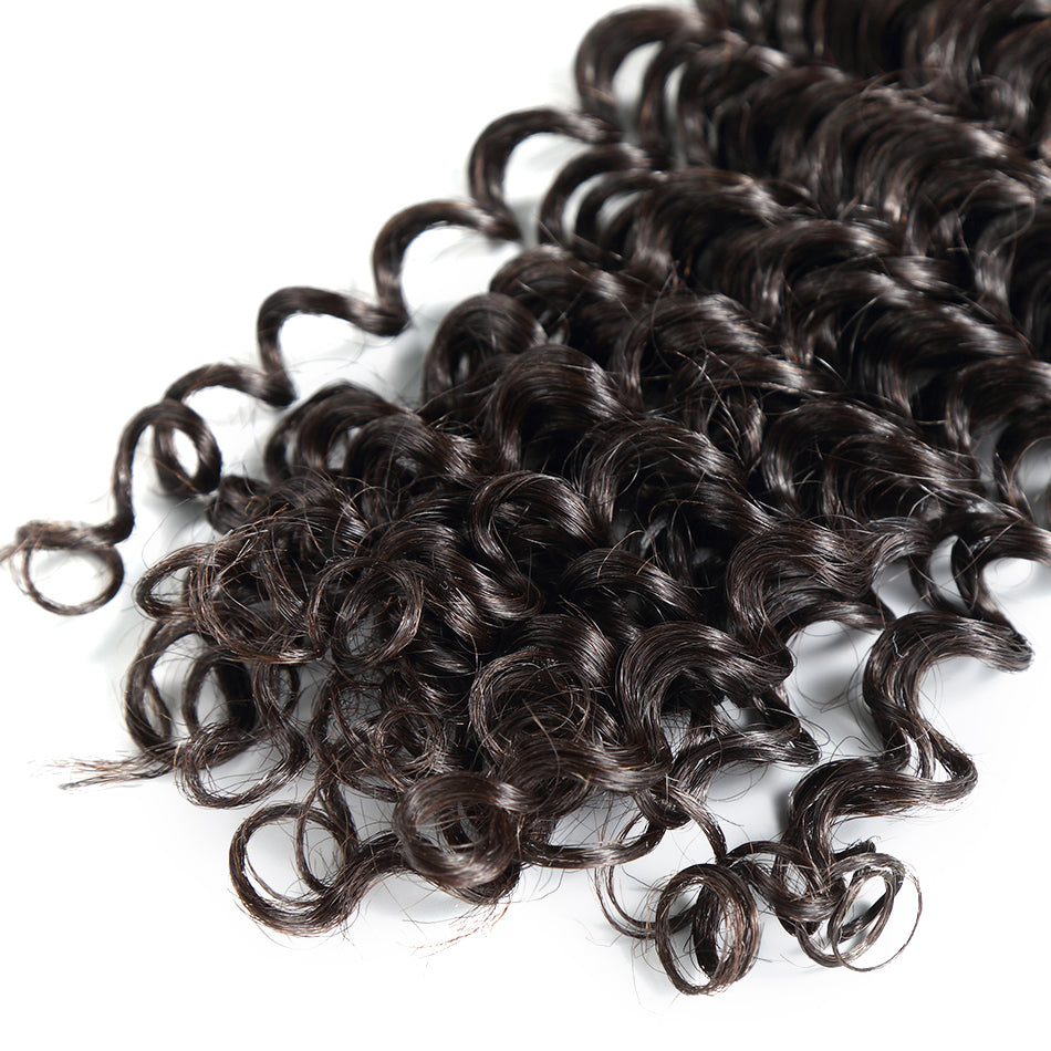 8A Brazilian Virgin Human Hair deep curly