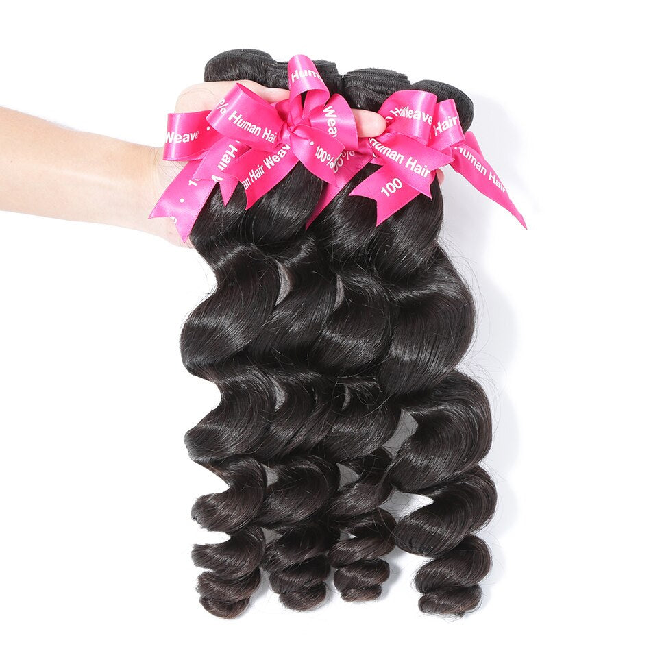 8A Brazilian Virgin Human Hair Loose Wave
