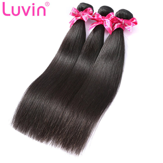 8A Brazilian Virgin Human Hair Natural Straight
