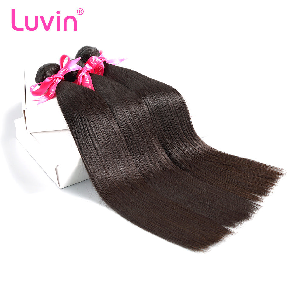 8A Brazilian Virgin Human Hair Natural Straight