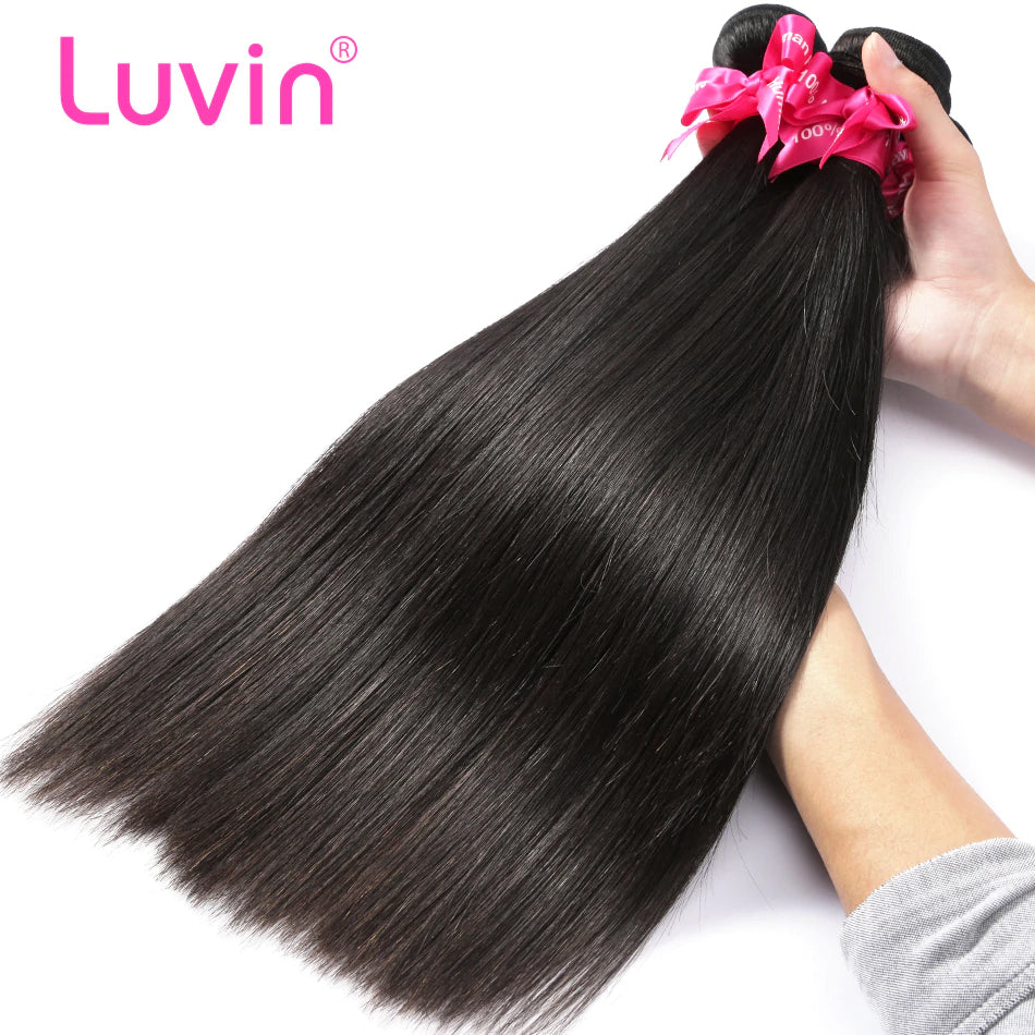 8A Brazilian Virgin Human Hair Natural Straight