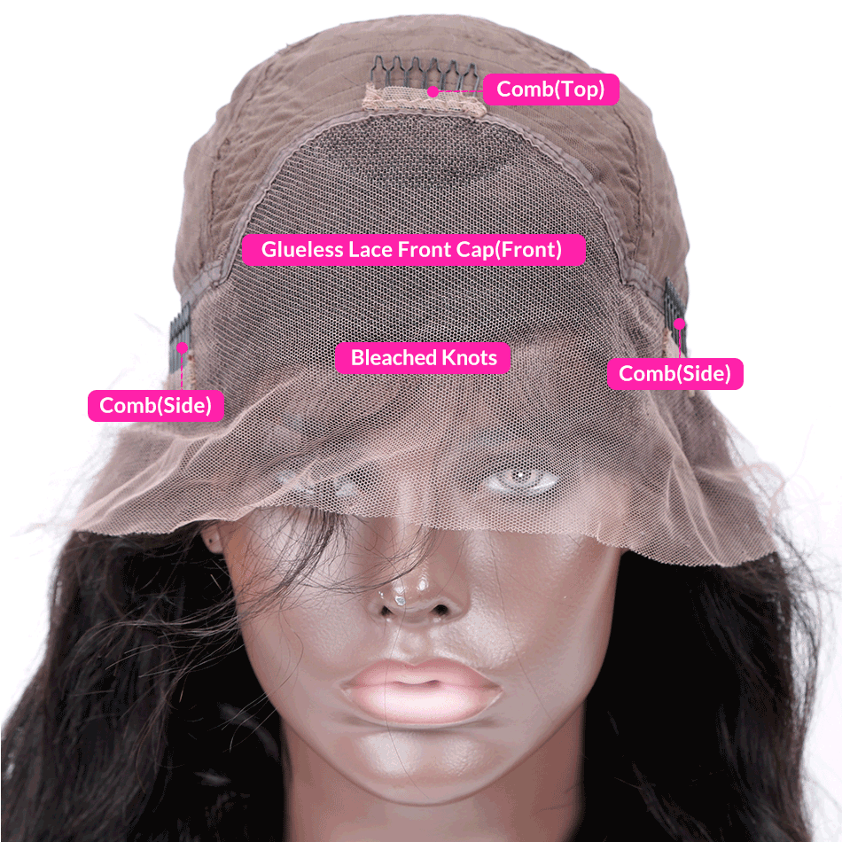 Undetectable Transparent Lace Wig/HD Lace Wig Deep Wave 13x6 Lace Front Wig