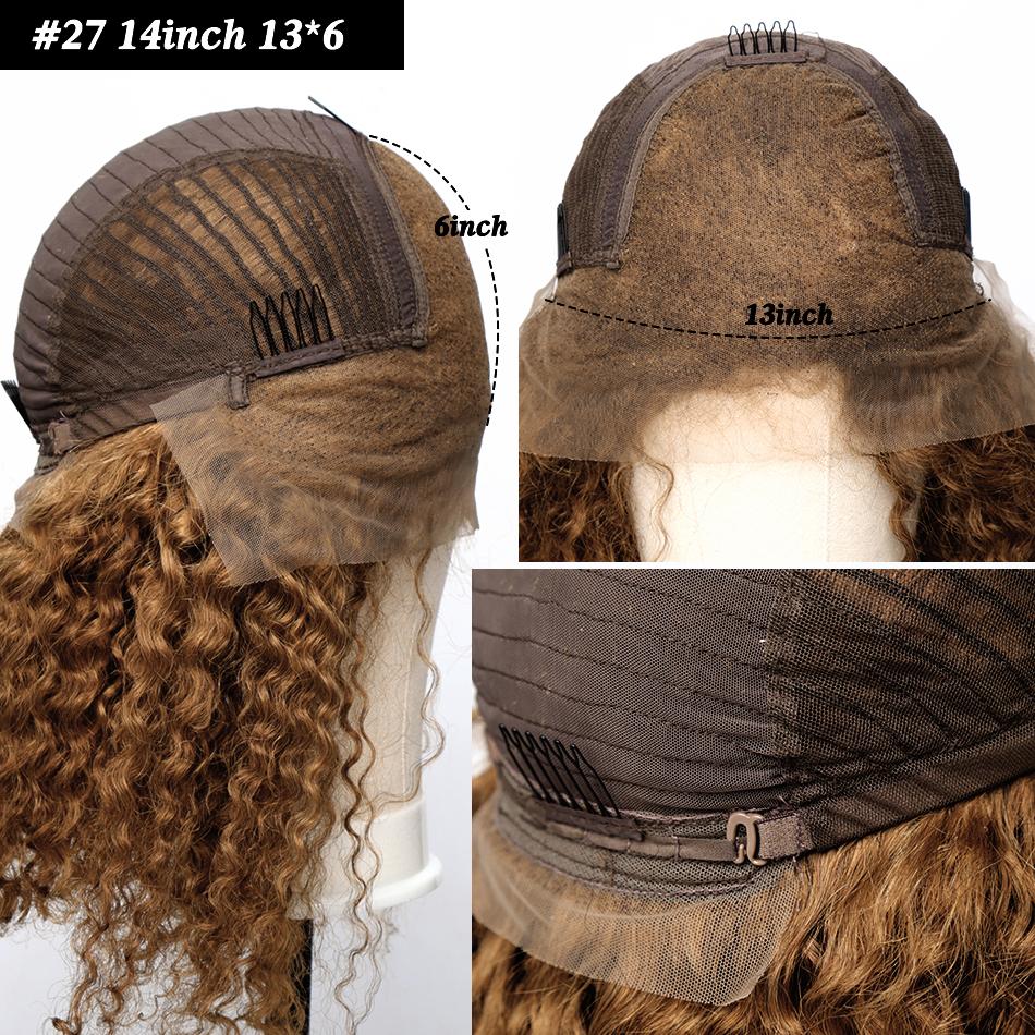 Deep Wave #27 Bob Wig Lace Front Virgin Human Hair