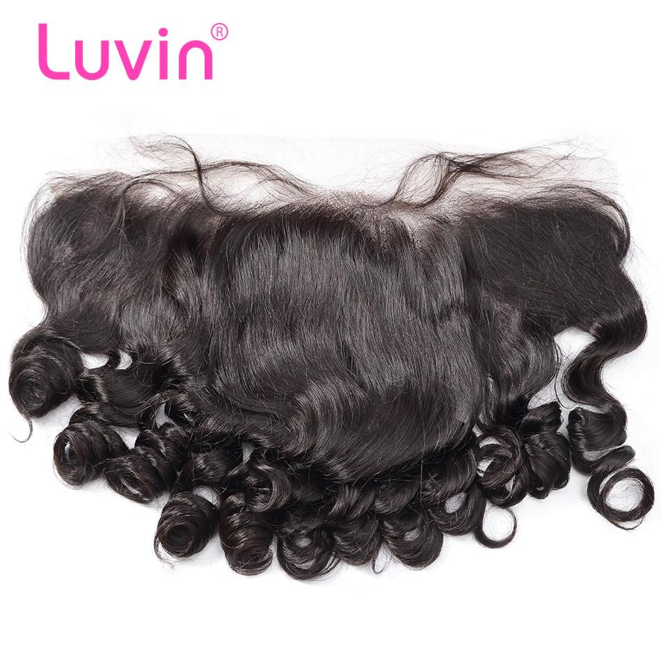 Lace frontal loose wave 13*4inch