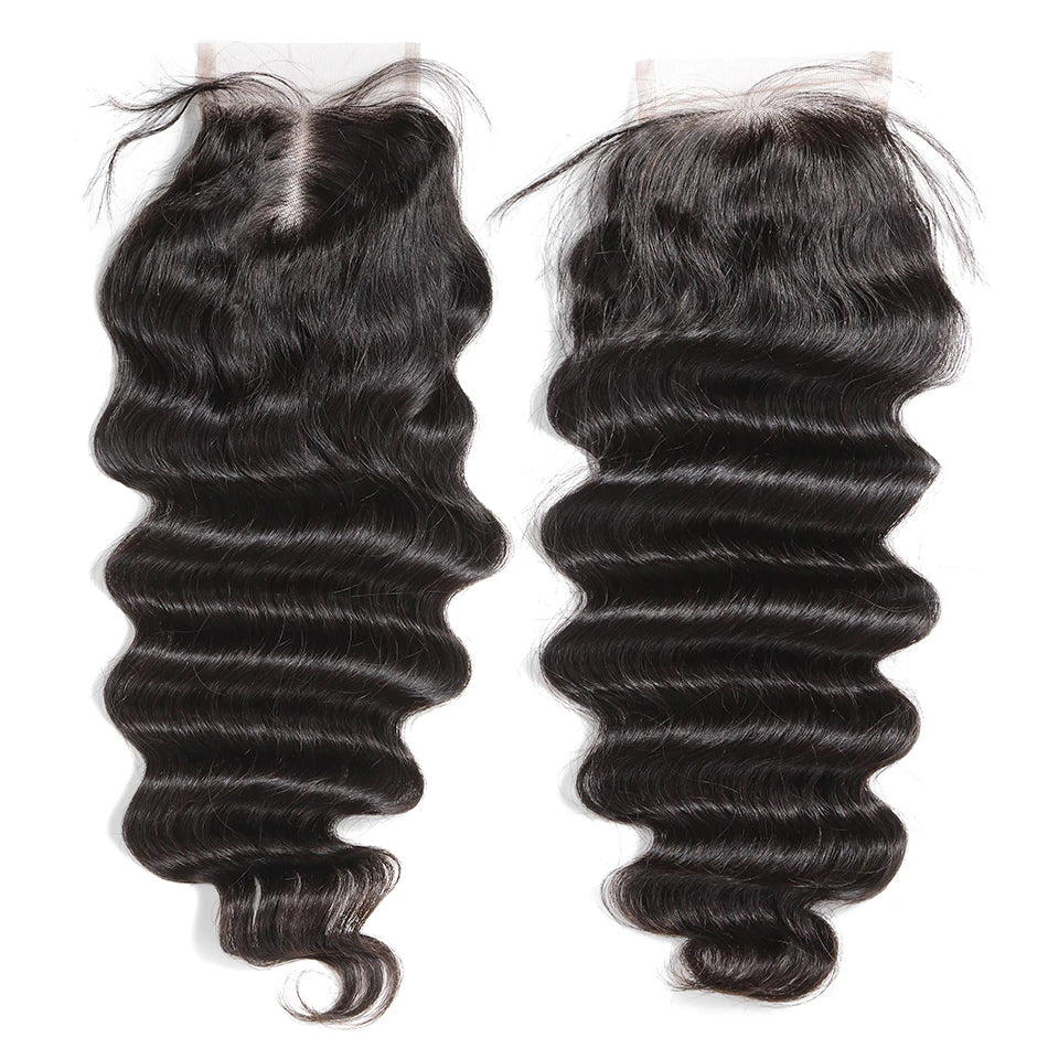 7A 3 Bundles Hair Weave Brazilian Hair With Lace Closure Loose wave