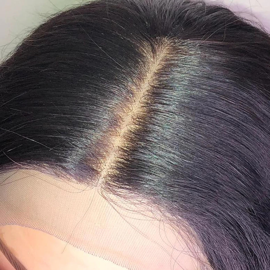 Undetectable transparent bob wig human hair 13x6 lace wig straight HD lace wig