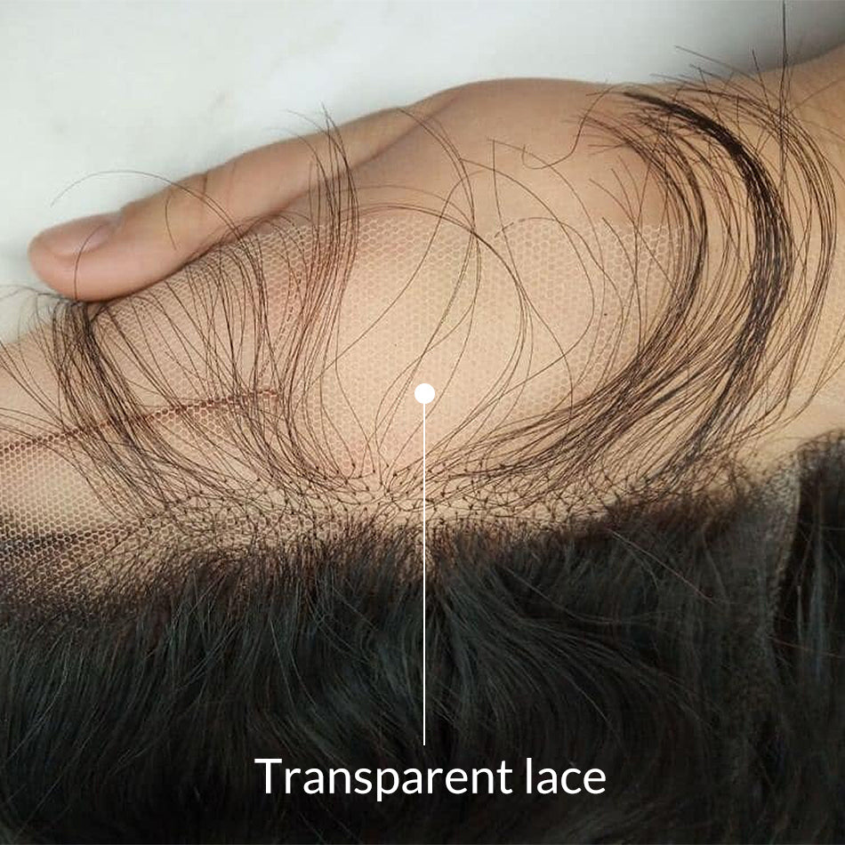 Undetectable transparent lace best virgin deep curly hair HD full lace wig